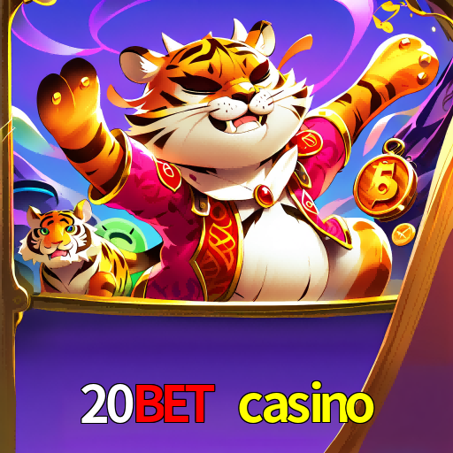 Imagem promocional da 20bet casino mostrando a plataforma e suas vantagens
